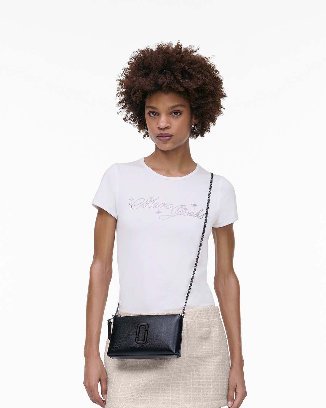 Marc Jacobs The Snapshot Convertible Shoulder Bag Cloud White Multi