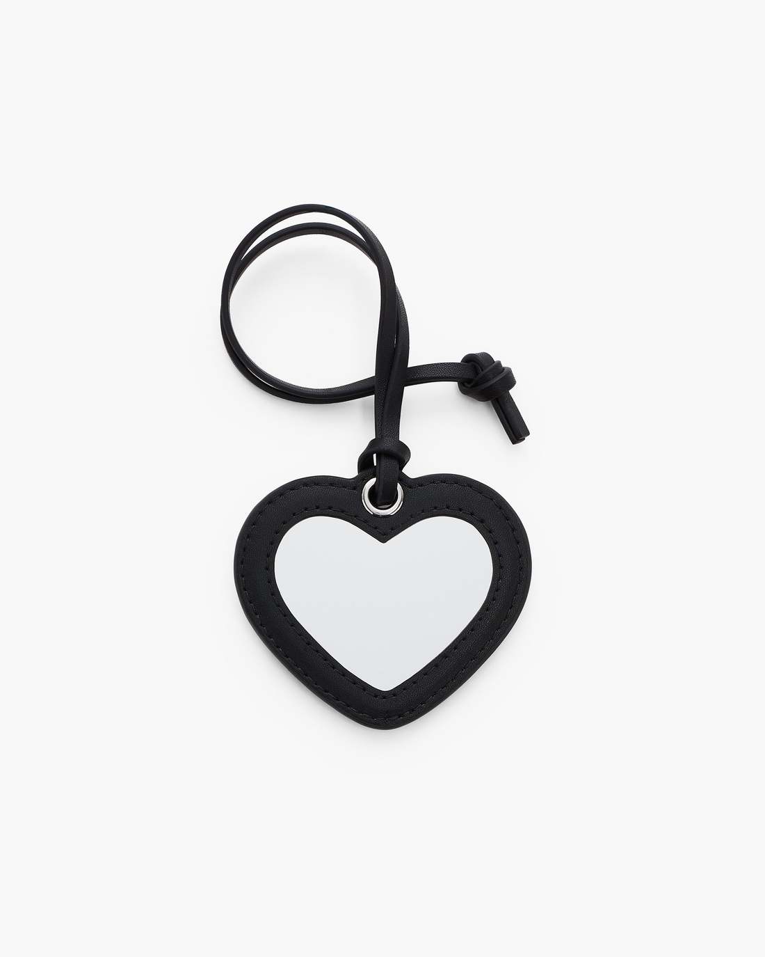 Marc Jacobs The Heart Mirror Bag Charm Black