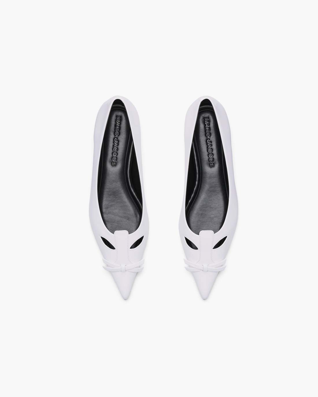 Marc Jacobs The Kat Ballerina Bright White