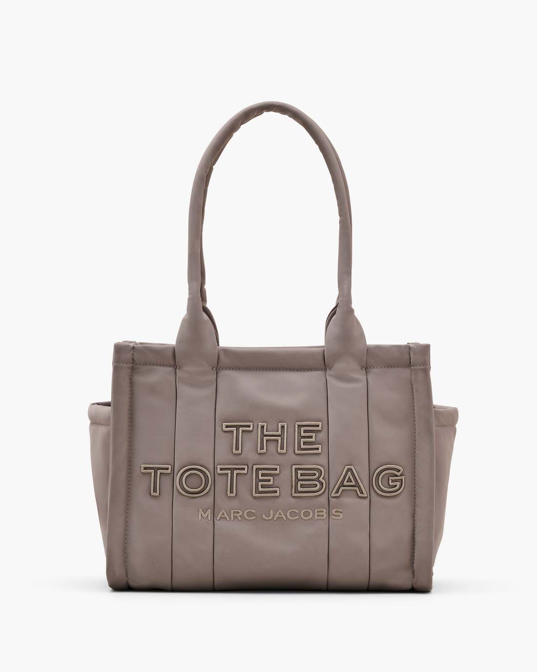 Marc Jacobs The Puffy Nylon Medium Tote Bag Cement