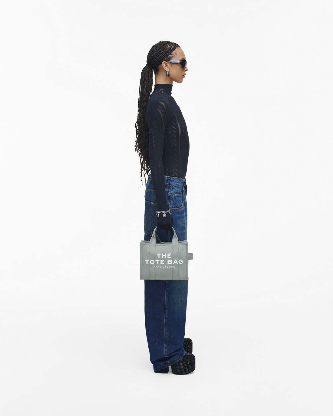 Marc Jacobs The Canvas Small Tote Bag Wolf Grey
