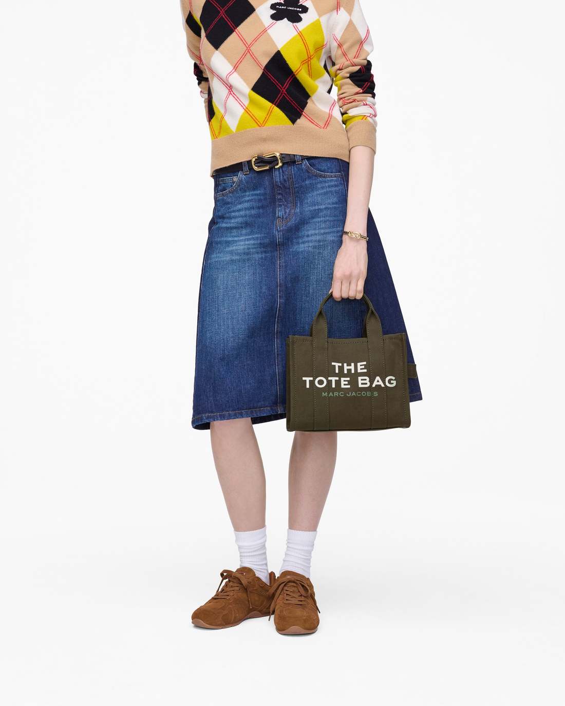 Marc Jacobs The Canvas Small Tote Bag Forest