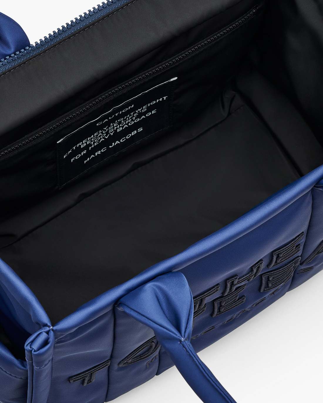 Marc Jacobs The Puffy Nylon Medium Tote Bag Blue Sea