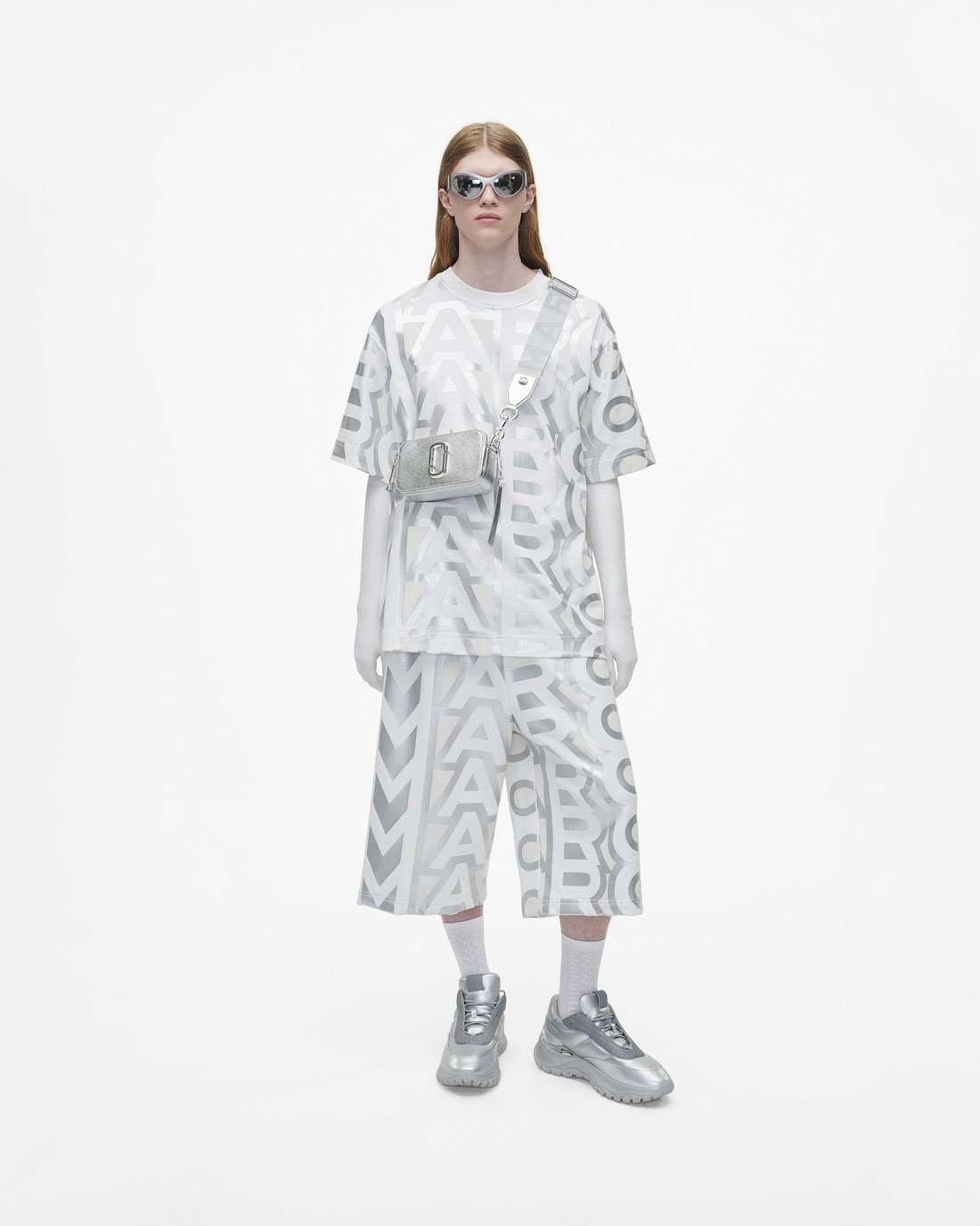 Marc Jacobs The Metallic Snapshot Dtm Silver