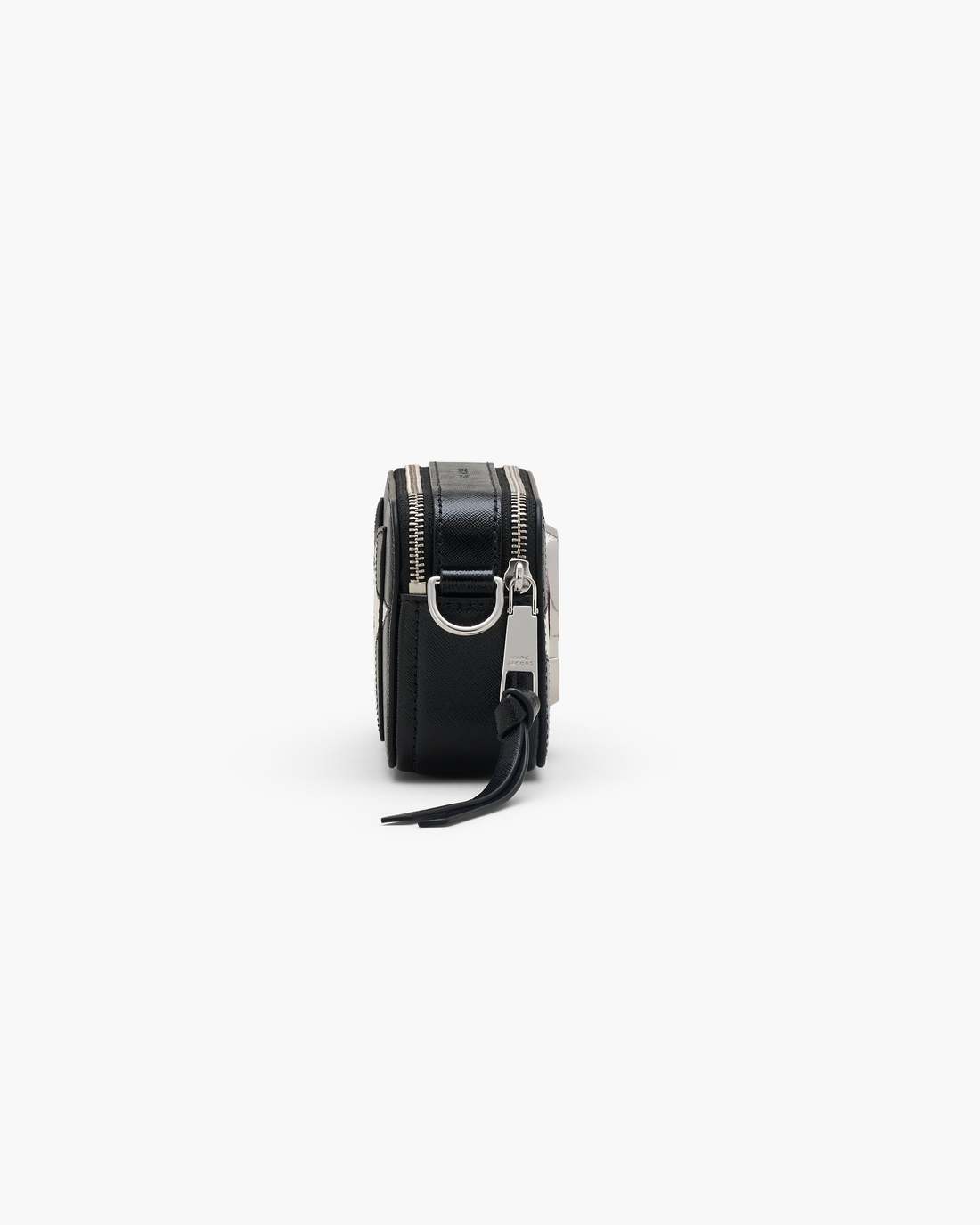 Marc Jacobs The Star Patchwork Leather Snapshot Black/White