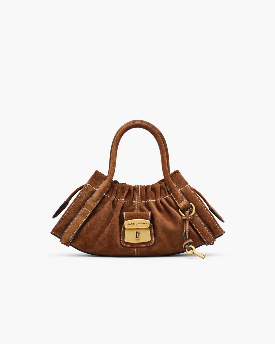 Marc Jacobs The Suede Cristina Small Satchel Copper