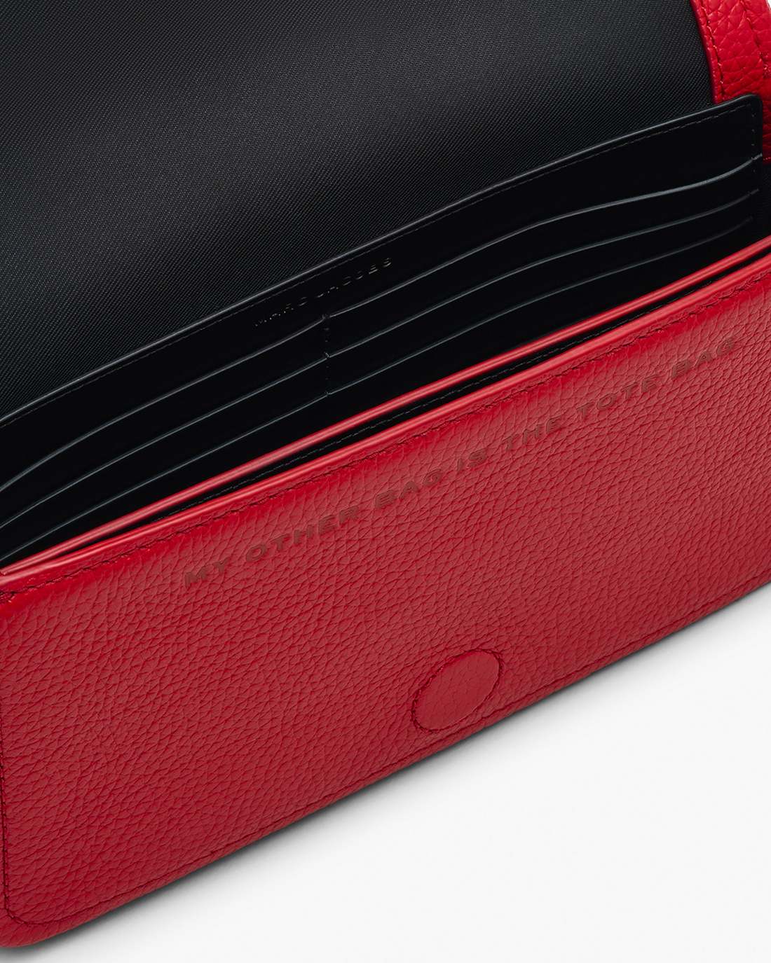 Marc Jacobs The Leather Mini Bag True Red