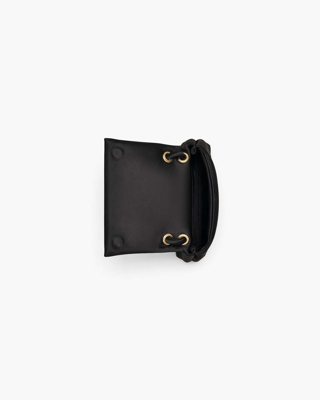 Marc Jacobs The Satin Micro Dual Bag Black