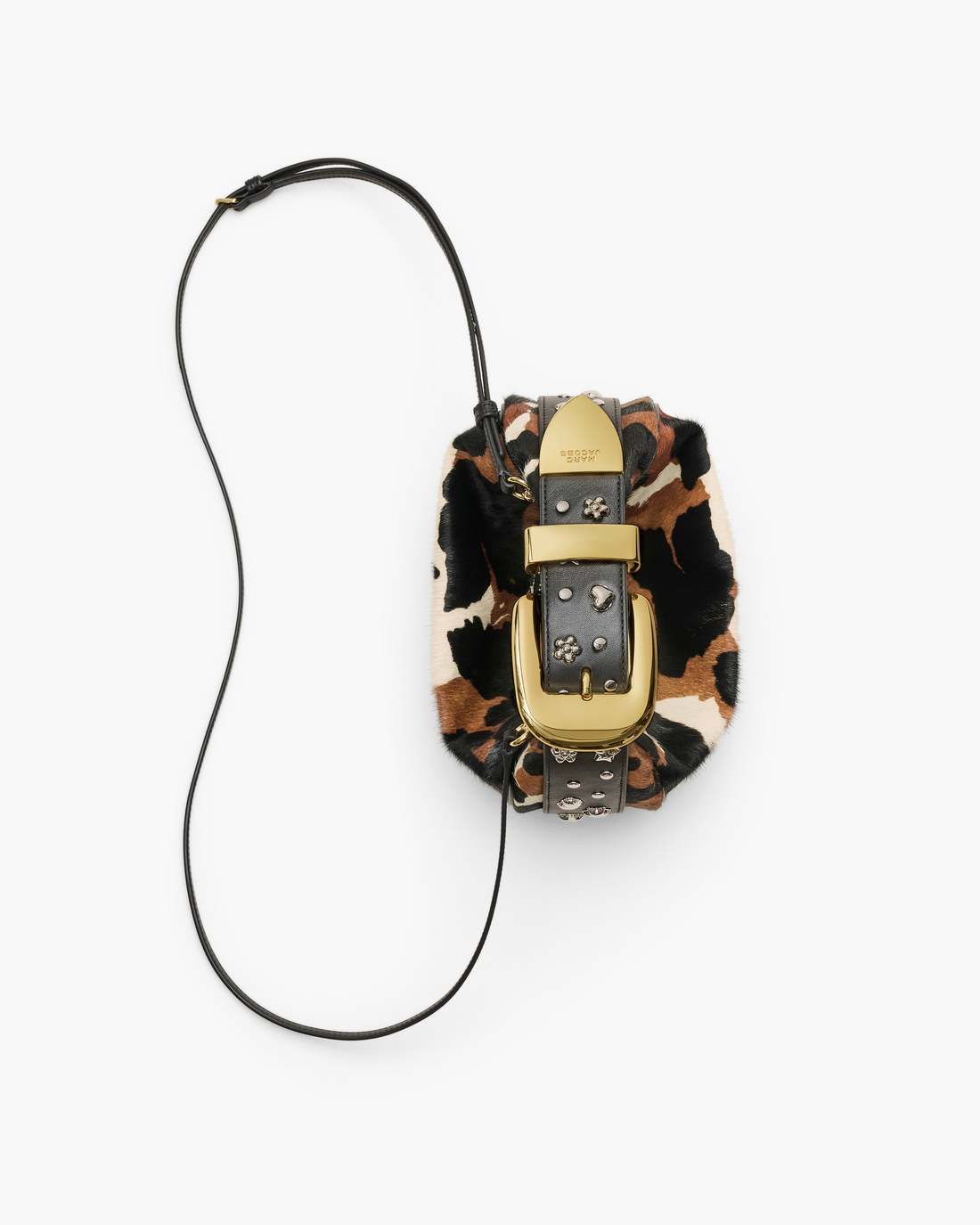 Marc Jacobs The Cow Haircalf Party Bag Mocha Multi