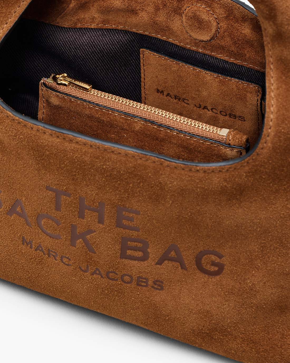 Marc Jacobs The Suede Mini Sack Bag Copper