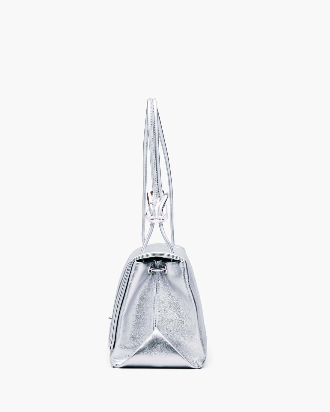 Marc Jacobs The Metallic Large Dual Bag Silver