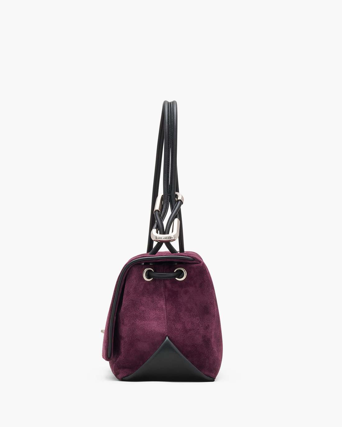 Marc Jacobs The Suede Large Dual Dark Plum