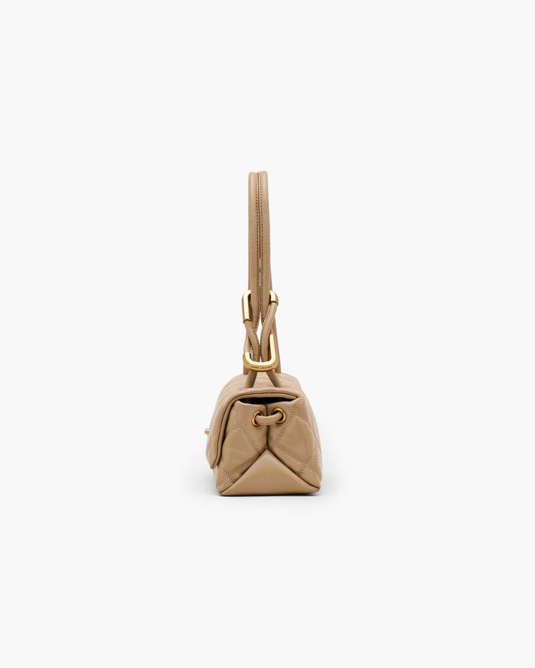 Marc Jacobs The Quilted Mini Dual Shoulder Bag Camel