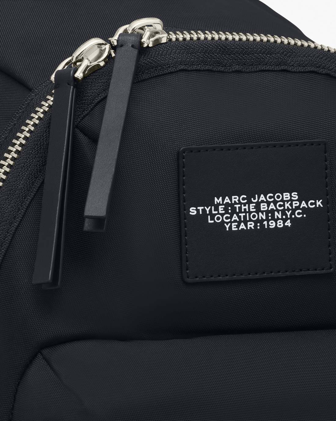 Marc Jacobs The Biker Nylon Large Backpack Black