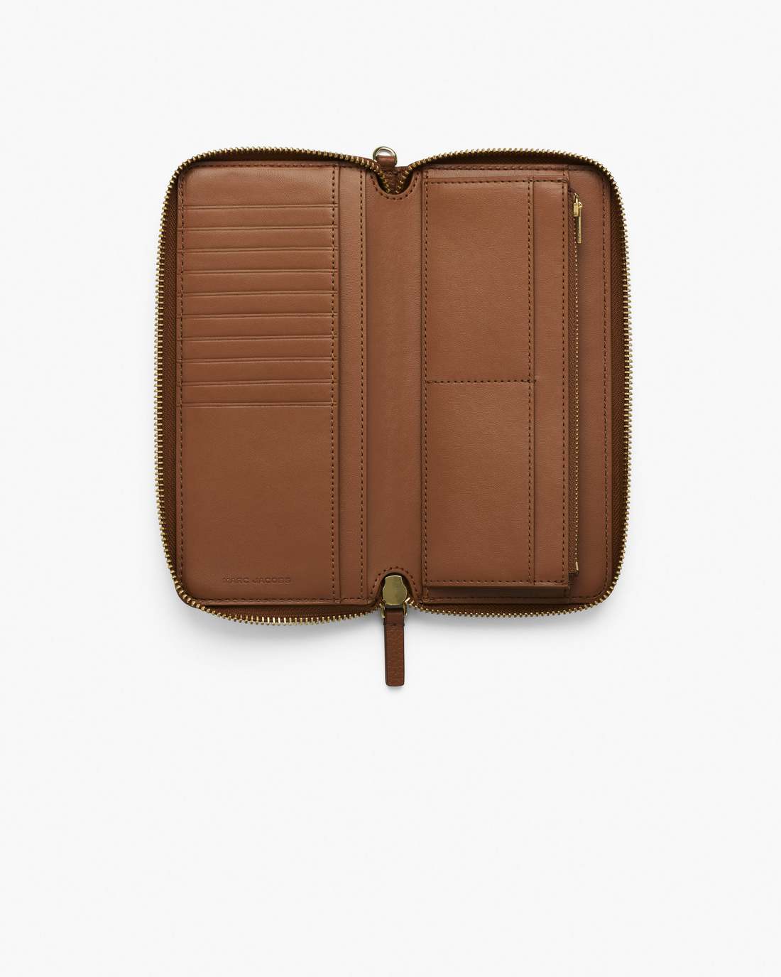 Marc Jacobs The Leather Continental Wallet Argan Oil