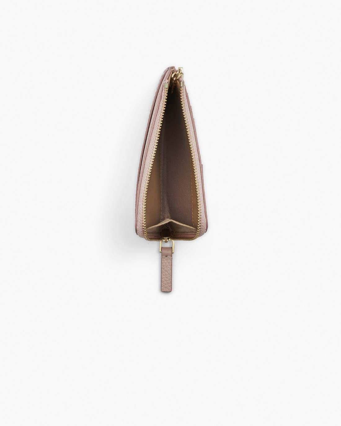 Marc Jacobs The Leather Top Zip Multi Wallet Rose