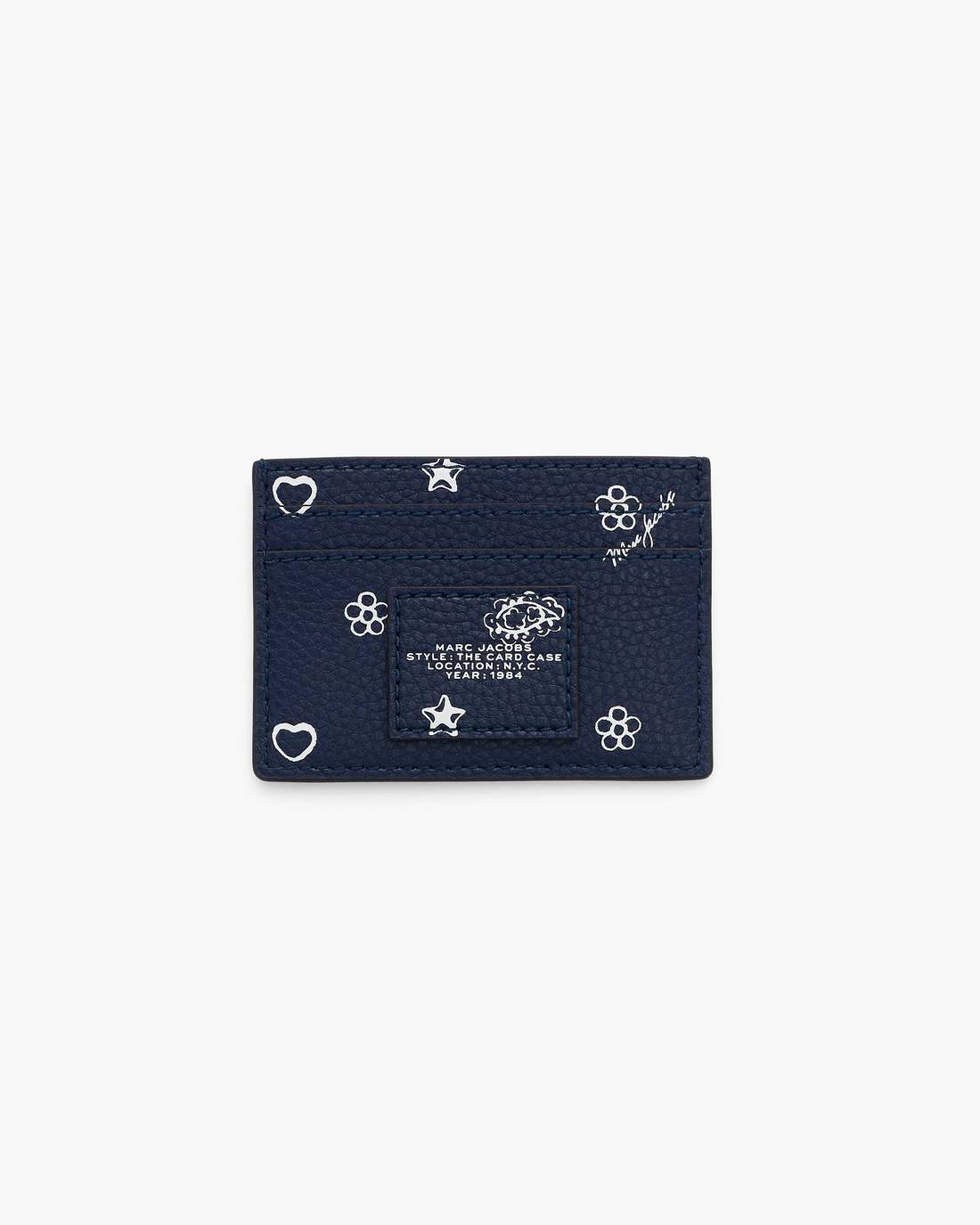 Marc Jacobs The Bandana Card Case Navy Multi
