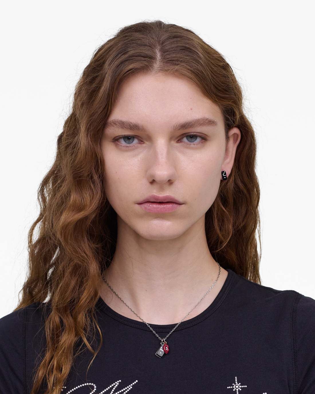 Marc Jacobs The Trinket Pendant Necklace Silver/Multi