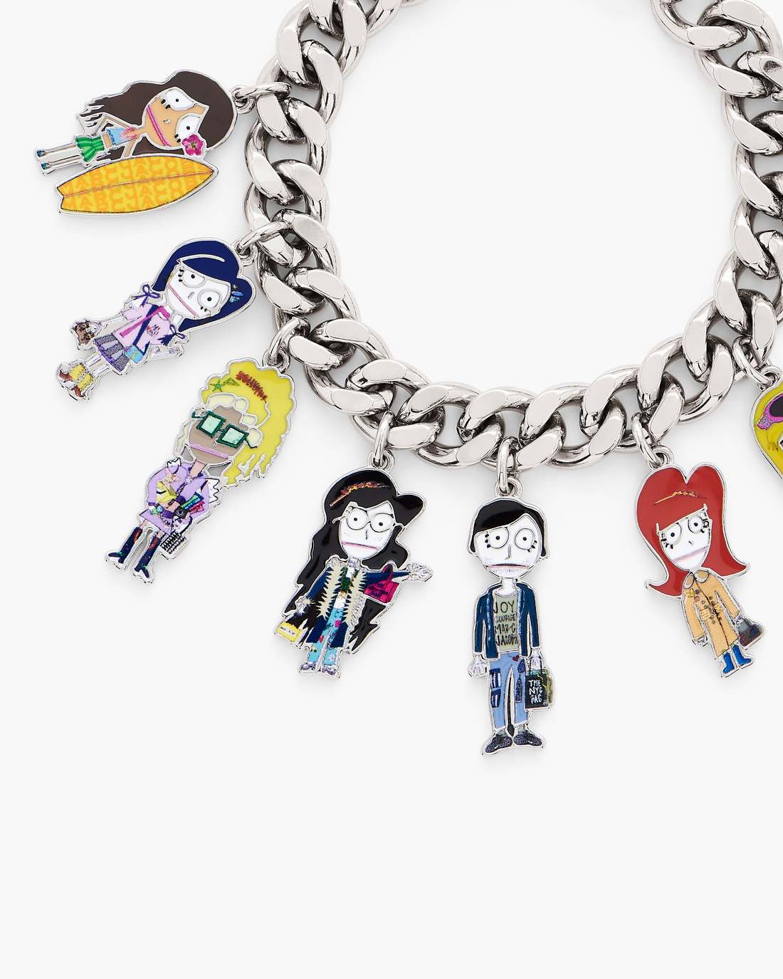 Marc Jacobs The Cities Charm Bracelet Silver/Multi