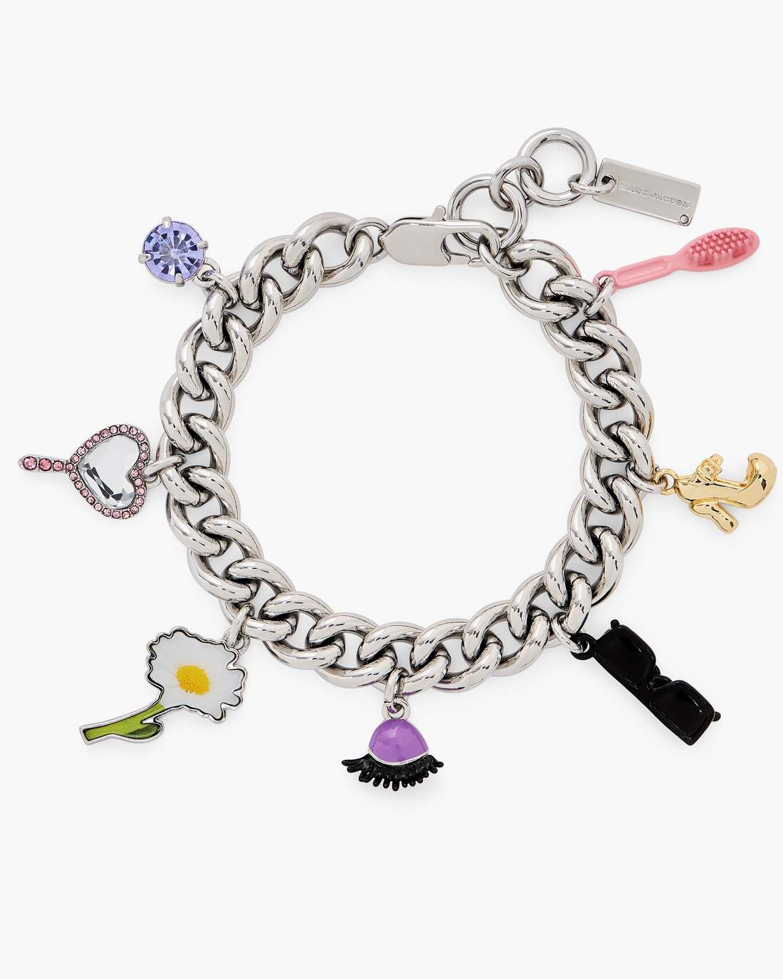 Marc Jacobs The Dollhouse Charm Bracelet Silver/Multi