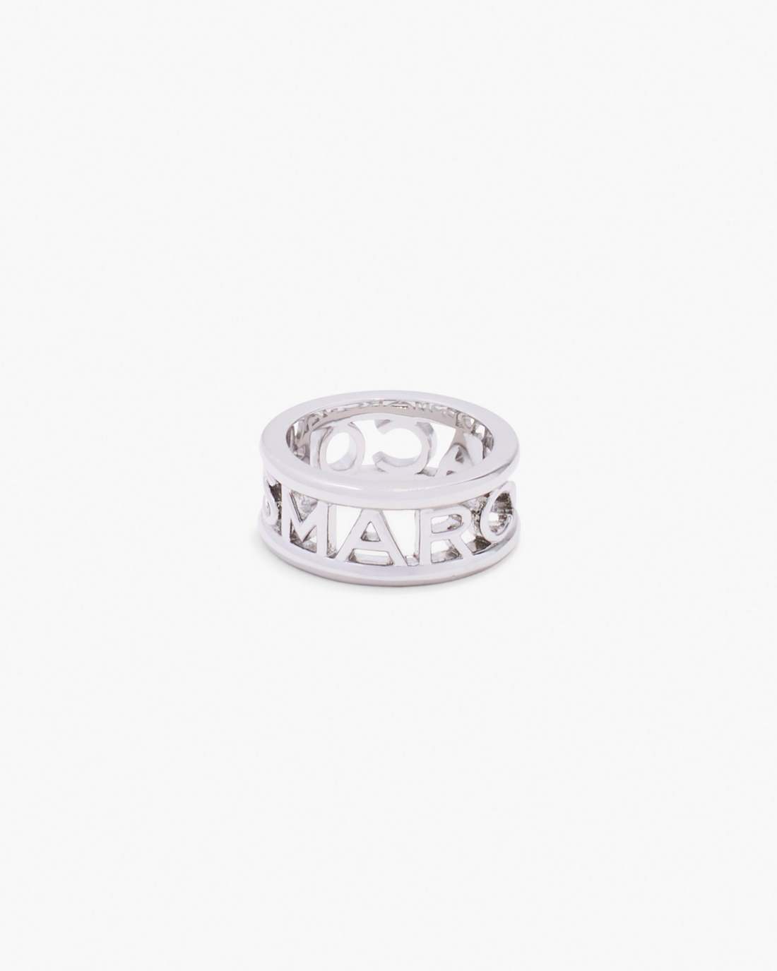 Marc Jacobs The Monogram Ring Silver