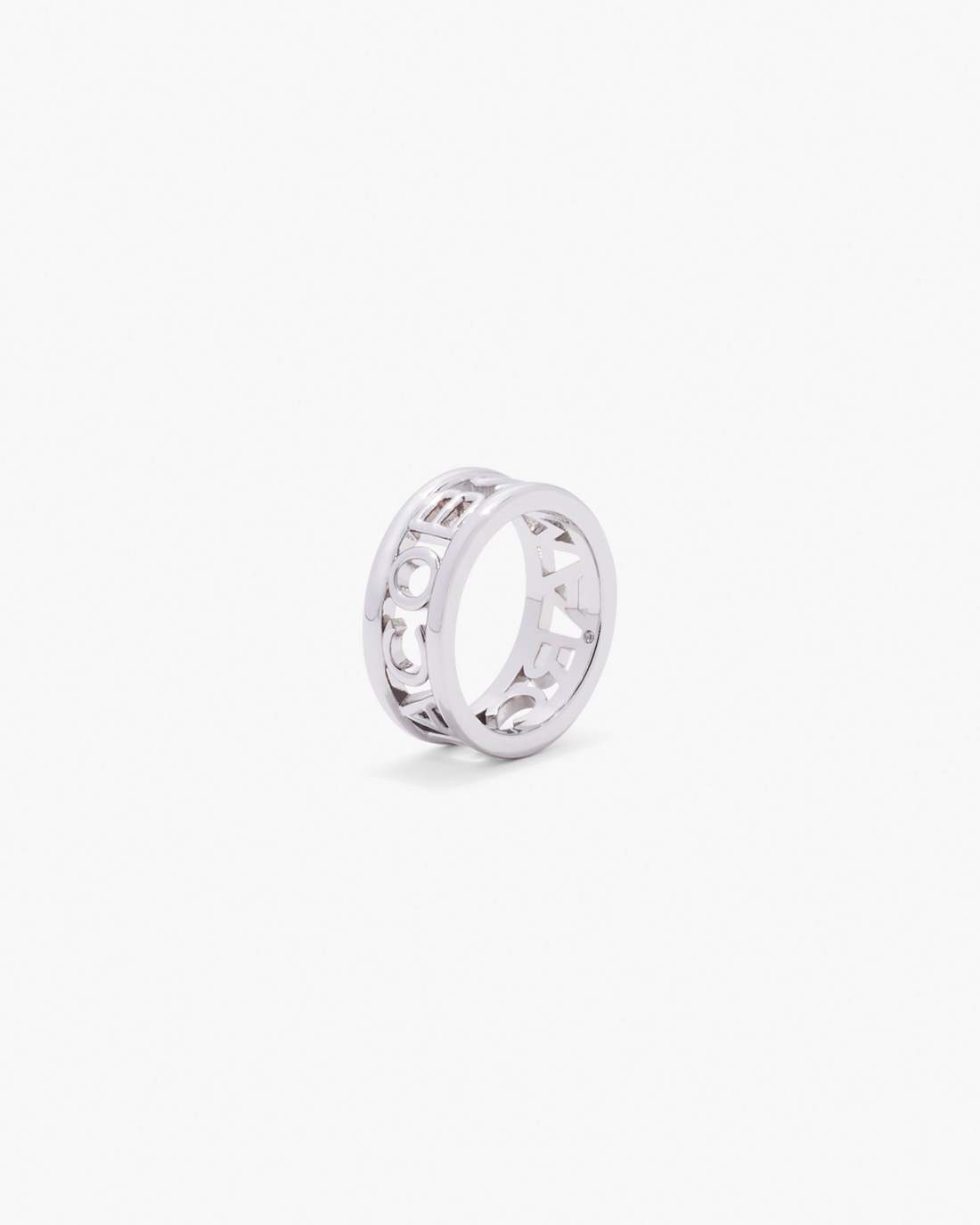 Marc Jacobs The Monogram Ring Silver