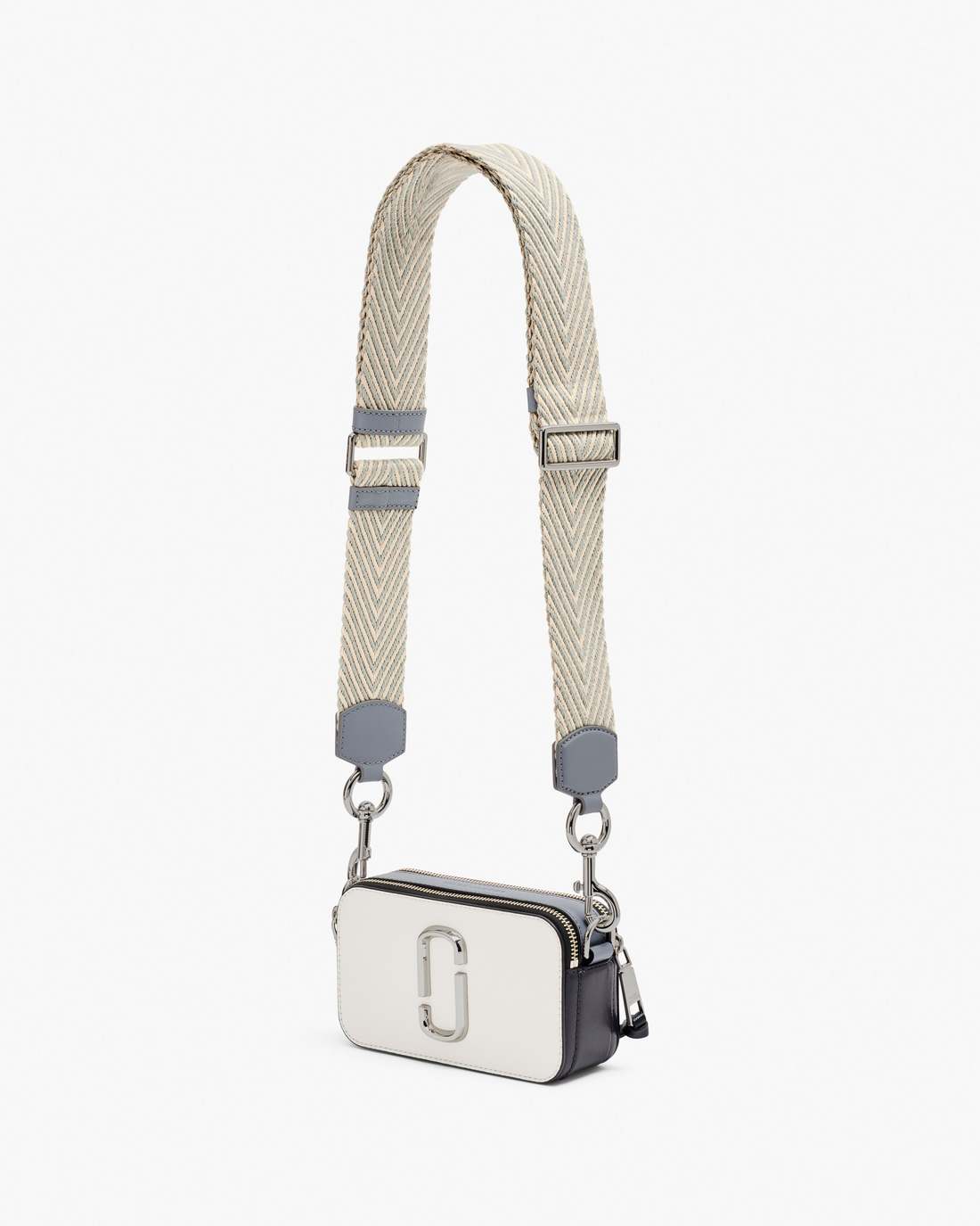 Marc Jacobs The Arrow Webbing Strap Wolf Grey Multi