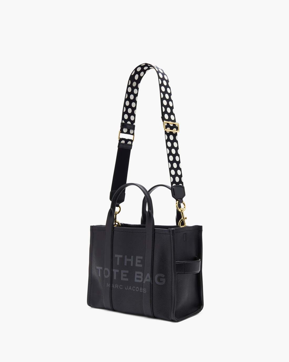 Marc Jacobs MEDIUM POLKA DOT STRAP Black Multi