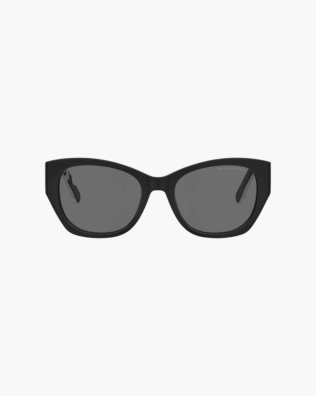 Marc Jacobs The Bold Logo Square Cat Eye Sunglasses Black/White