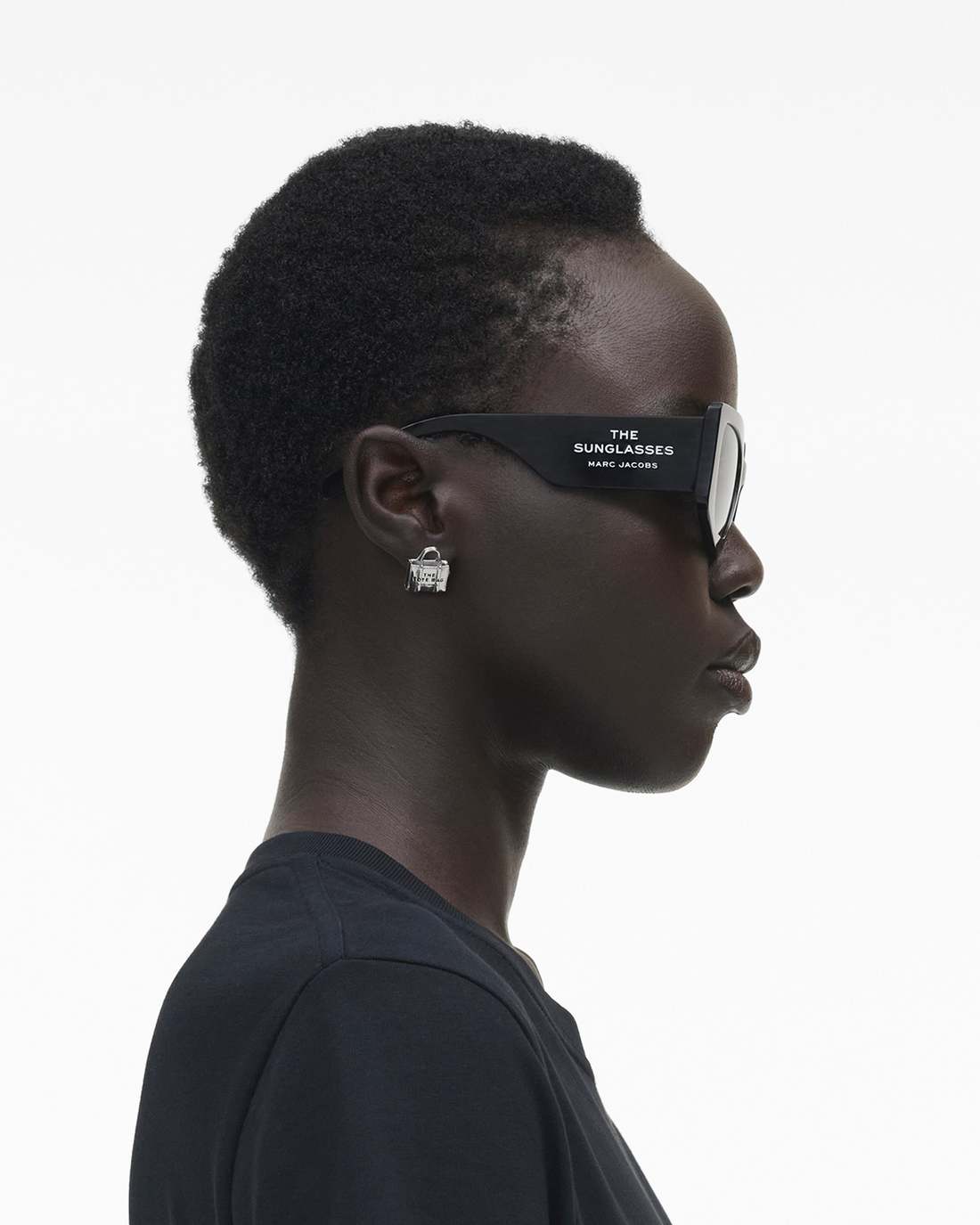 Marc Jacobs The Square Cat Eye Sunglasses Black