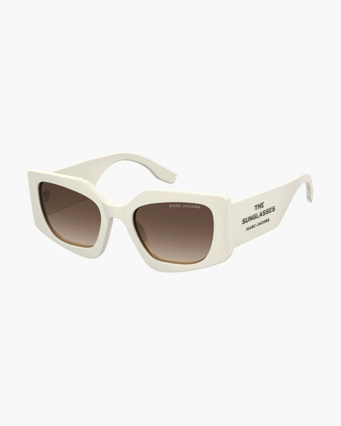 Marc Jacobs The Square Cat Eye Sunglasses Ivory