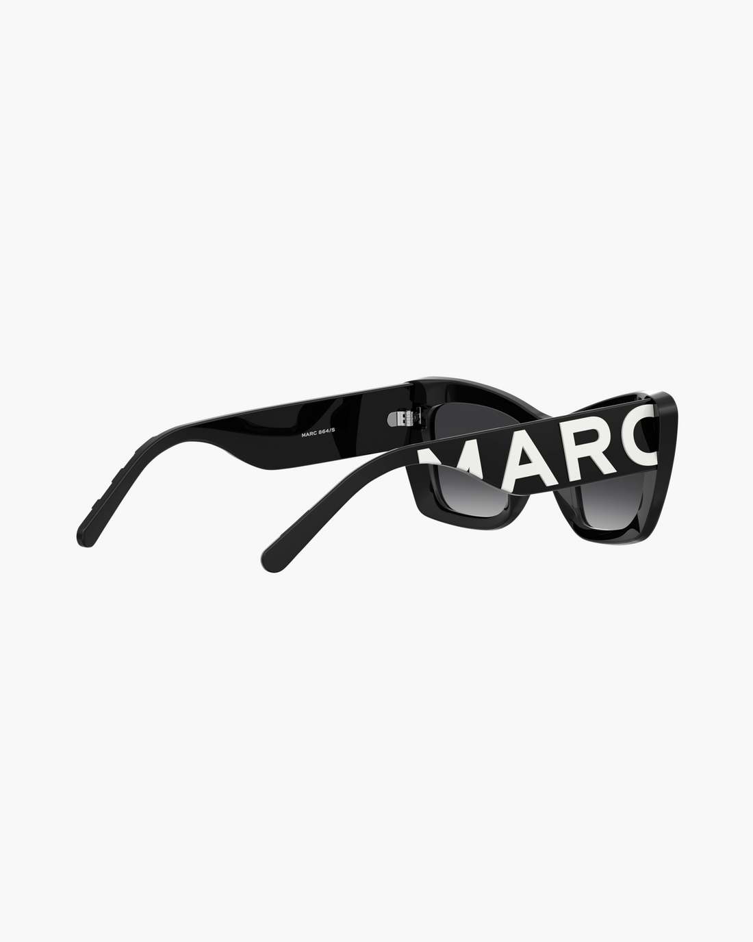 Marc Jacobs The Bold Logo Cat Eye Sunglasses Black/White