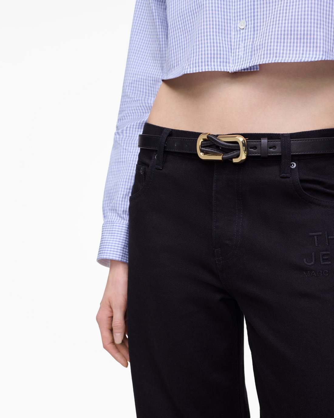 Marc Jacobs The Dual Belt Black/Gold