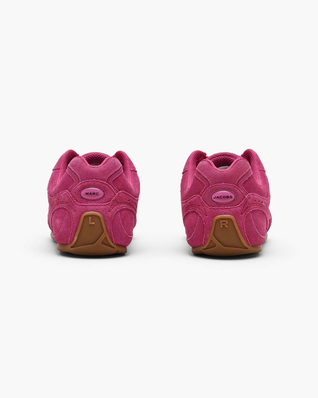 Marc Jacobs The Suede 72 Spring Sneaker Raspberry Pink