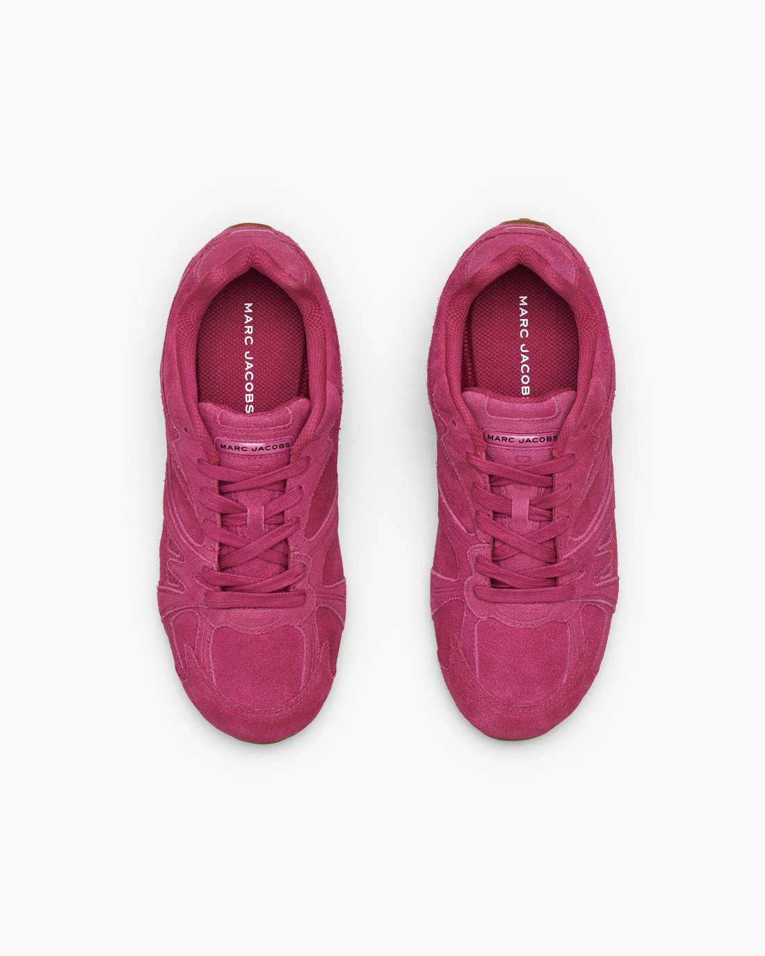 Marc Jacobs The Suede 72 Spring Sneaker Raspberry Pink