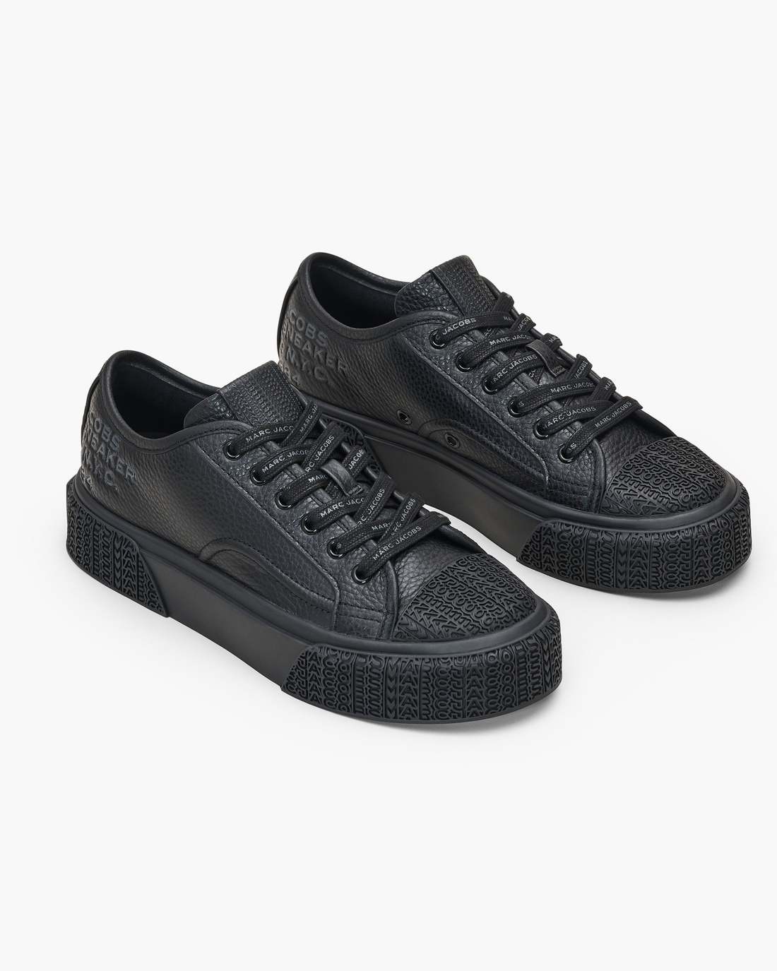 Marc Jacobs The Leather Sneaker Black
