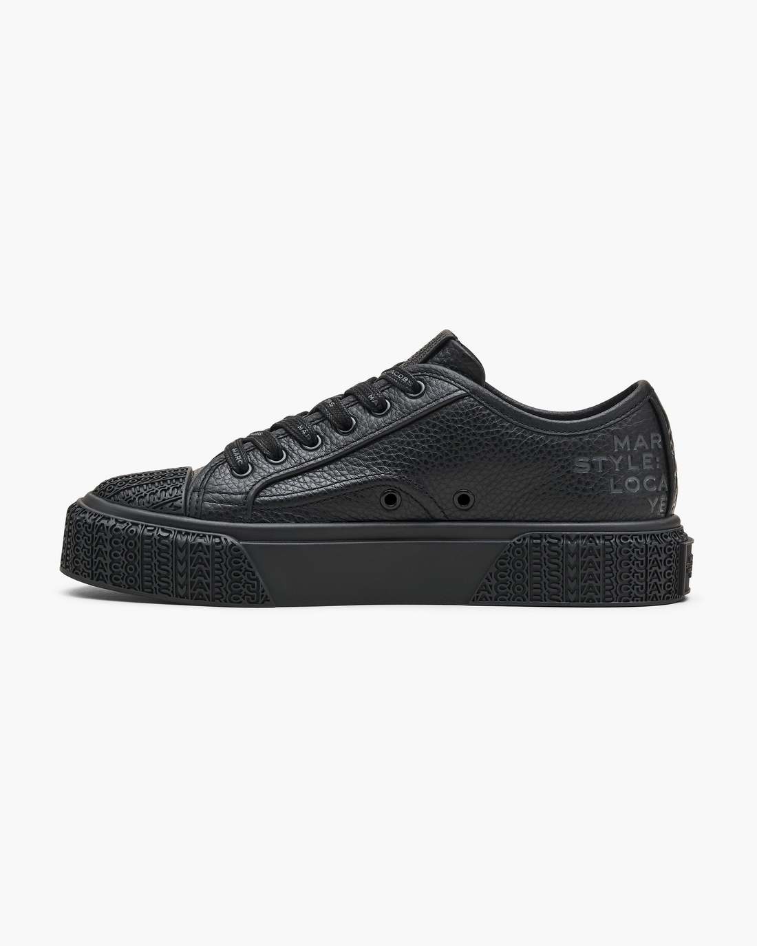 Marc Jacobs The Leather Sneaker Black