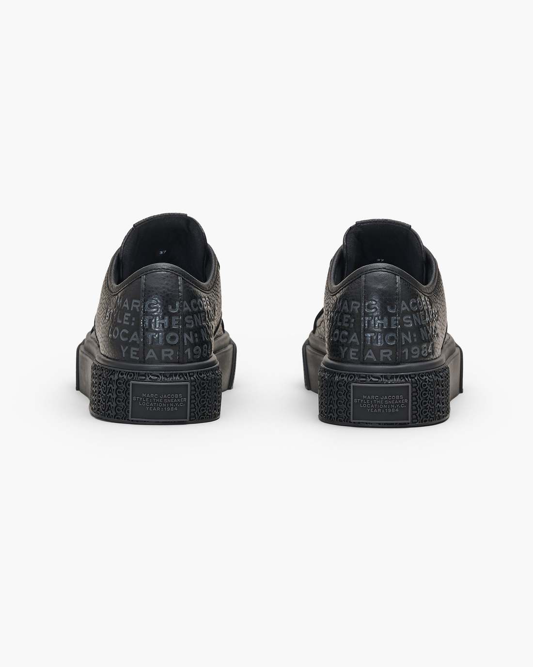 Marc Jacobs The Leather Sneaker Black