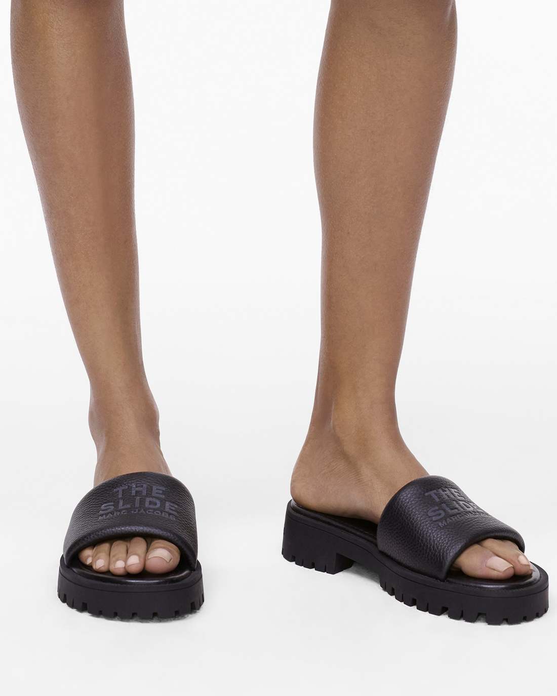 Marc Jacobs The Lug Sole Slide Black