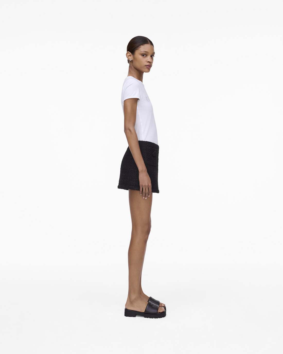 Marc Jacobs The Lug Sole Slide Black