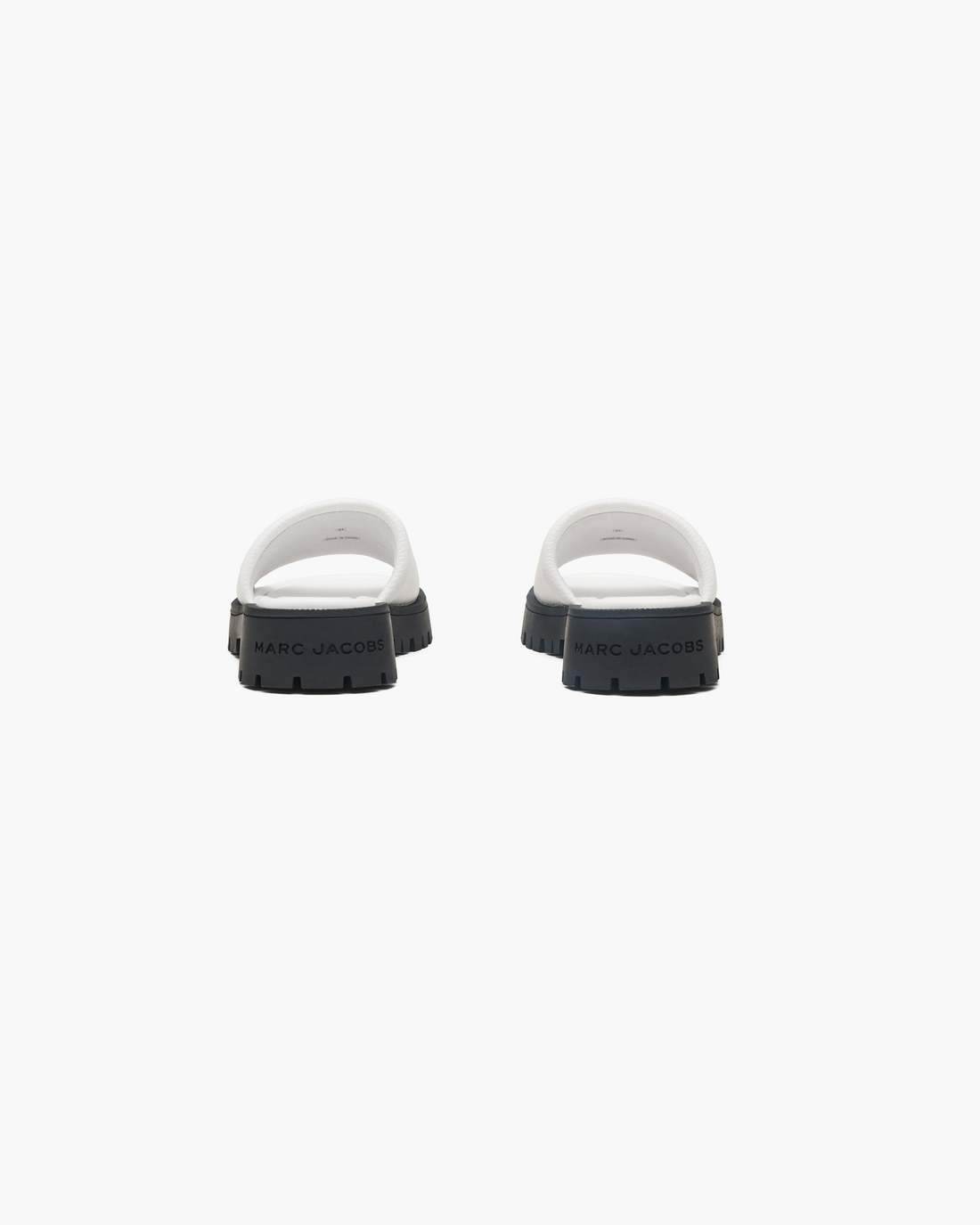 Marc Jacobs The Lug Sole Slide Bright White