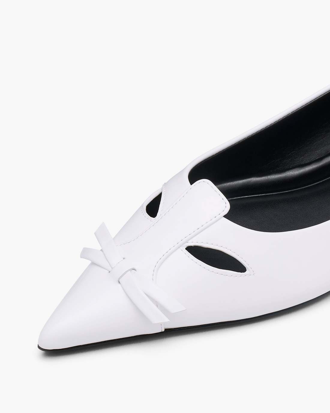 Marc Jacobs The Kat Ballerina Bright White