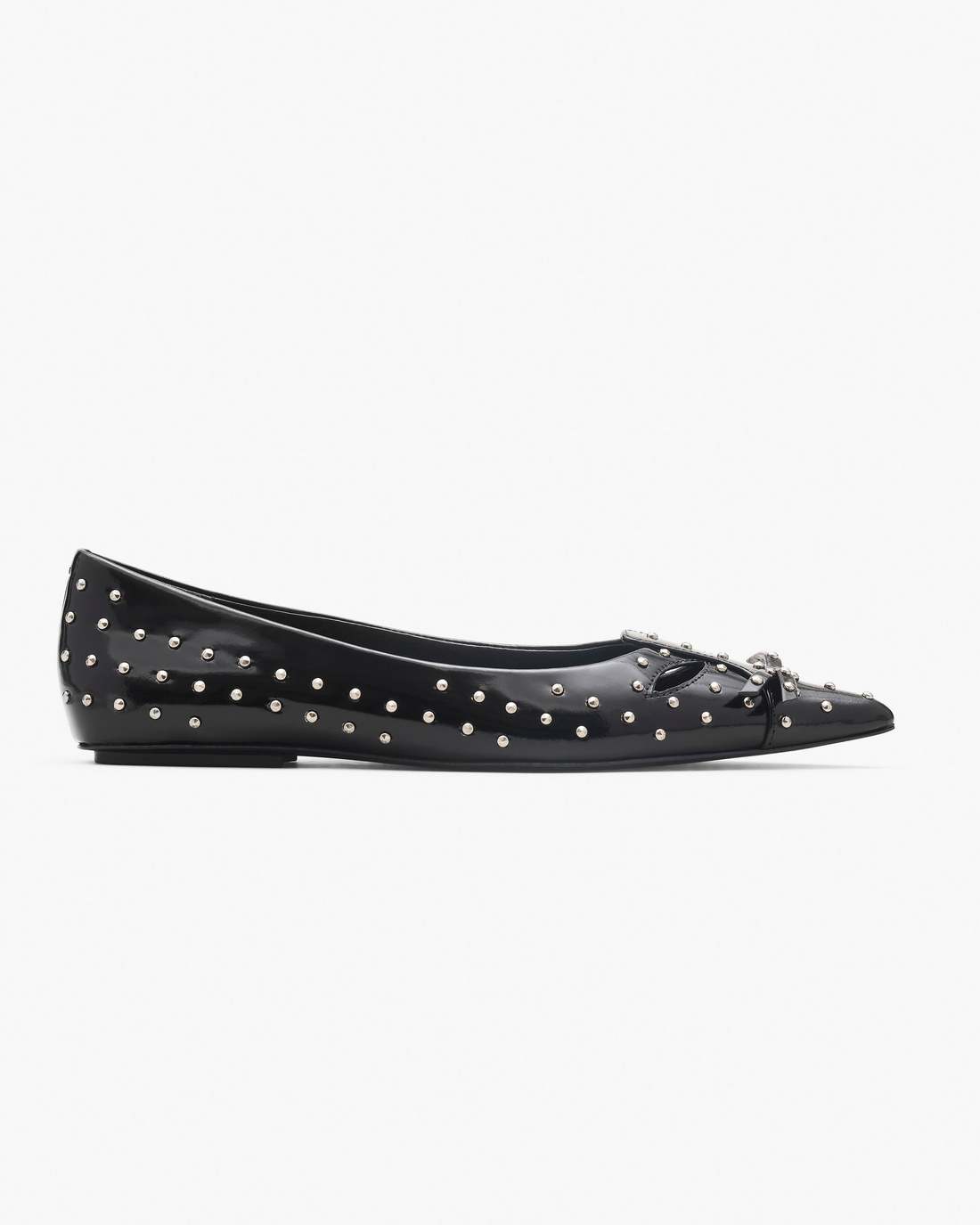 Marc Jacobs The Glam Studs Kat Ballerina Black