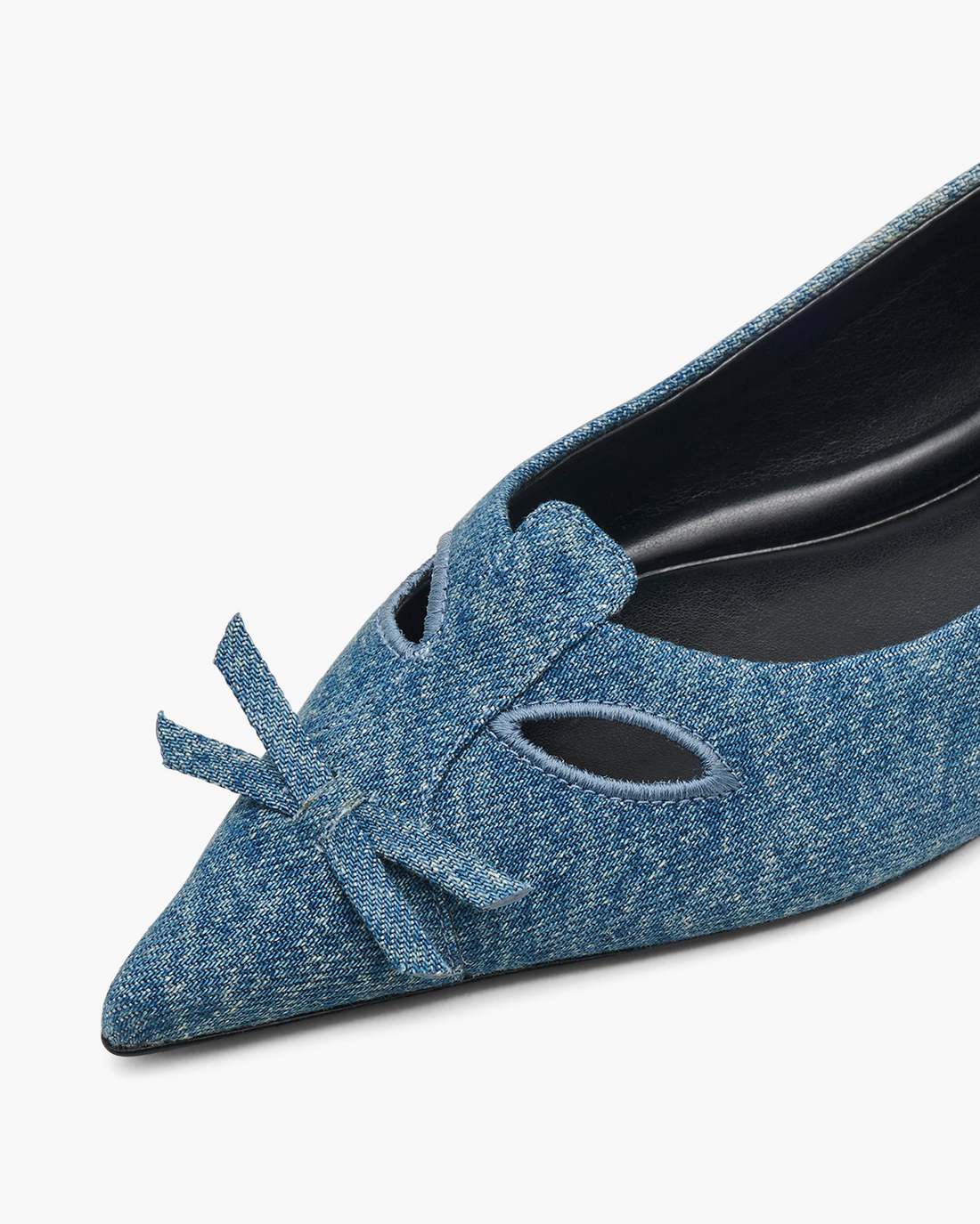 Marc Jacobs The Denim Kat Ballerina Vintage Indigo