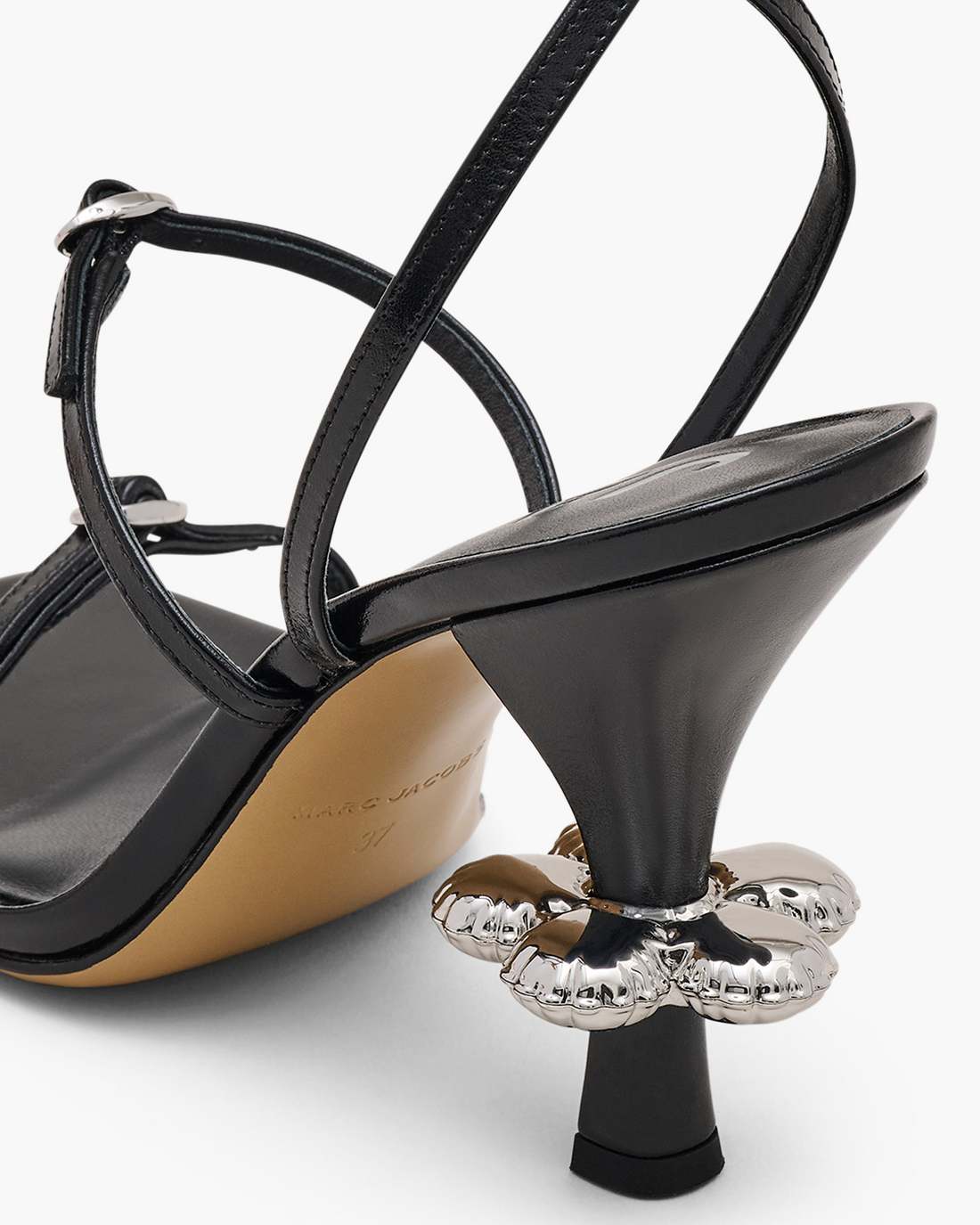 Marc Jacobs The Daisy Heel Black