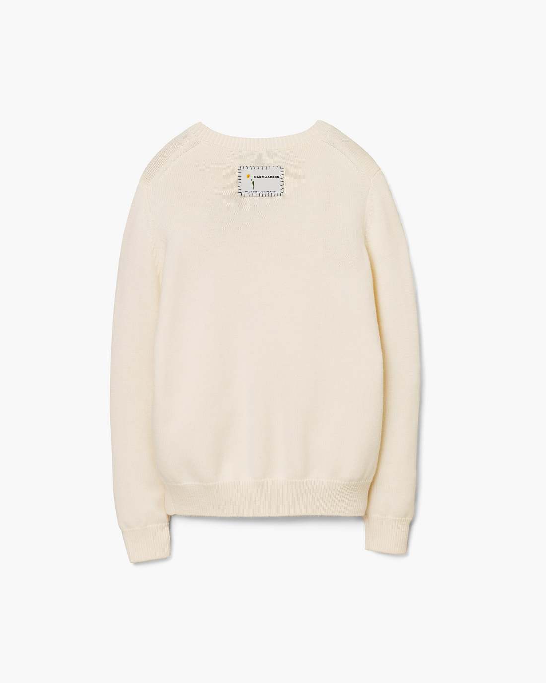Marc Jacobs Marc Is Joy Jacquard Crewneck Ivory