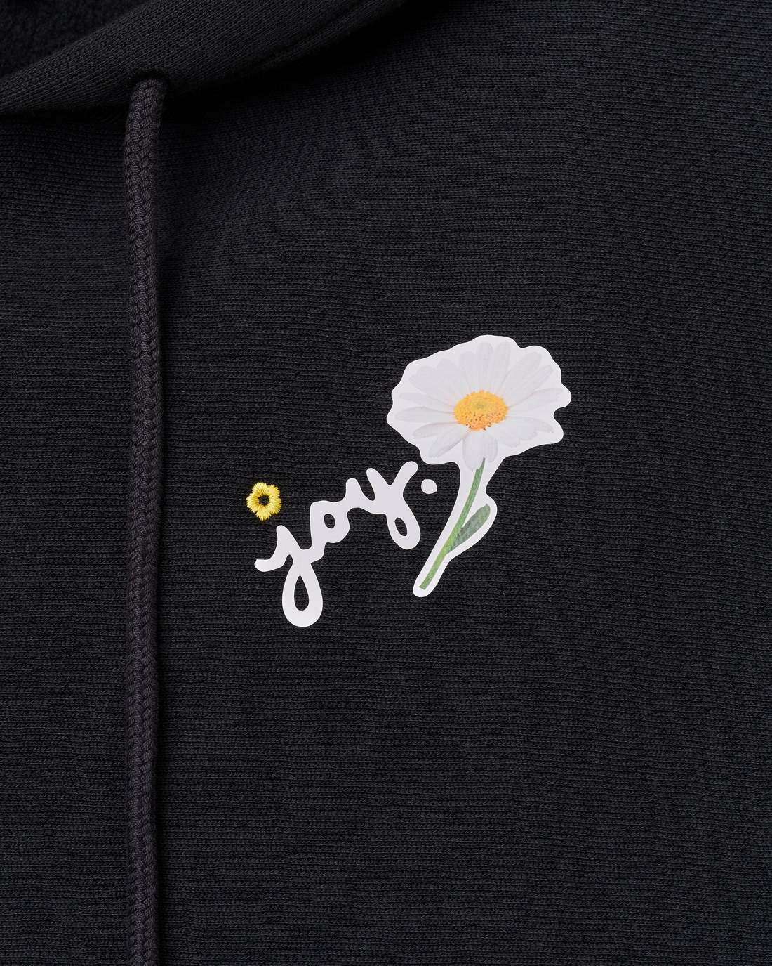 Marc Jacobs Marc Is Joy Daisy Hoodie Black