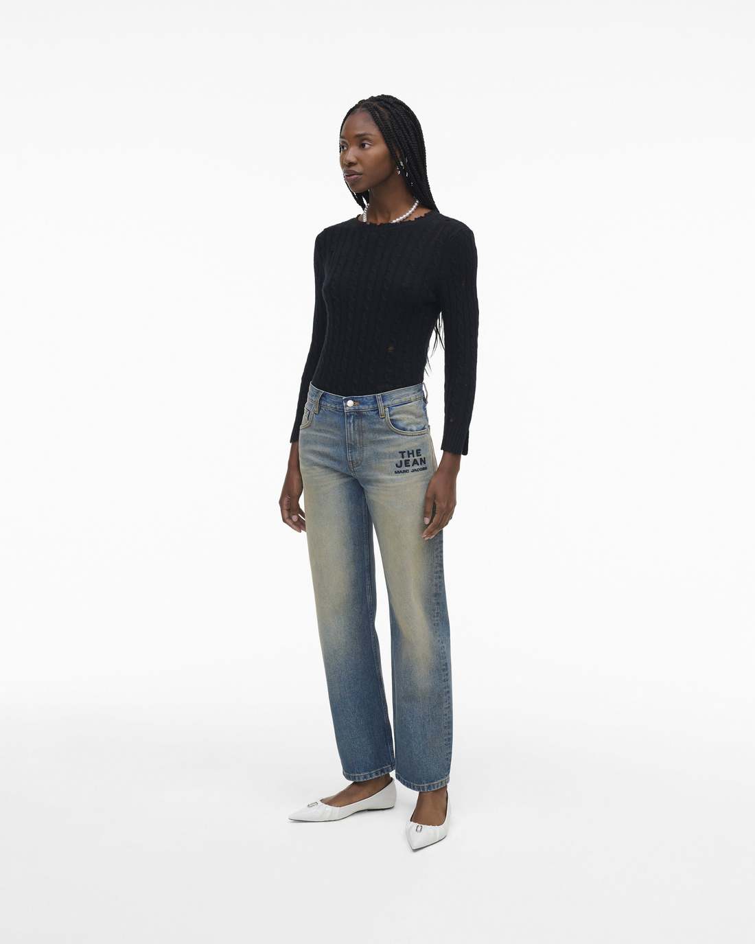Marc Jacobs The Washed Jean Medium Wash Indigo