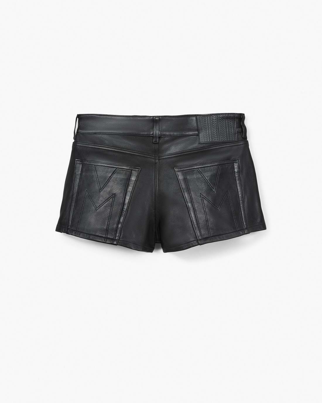 Marc Jacobs The Leather Skort Black