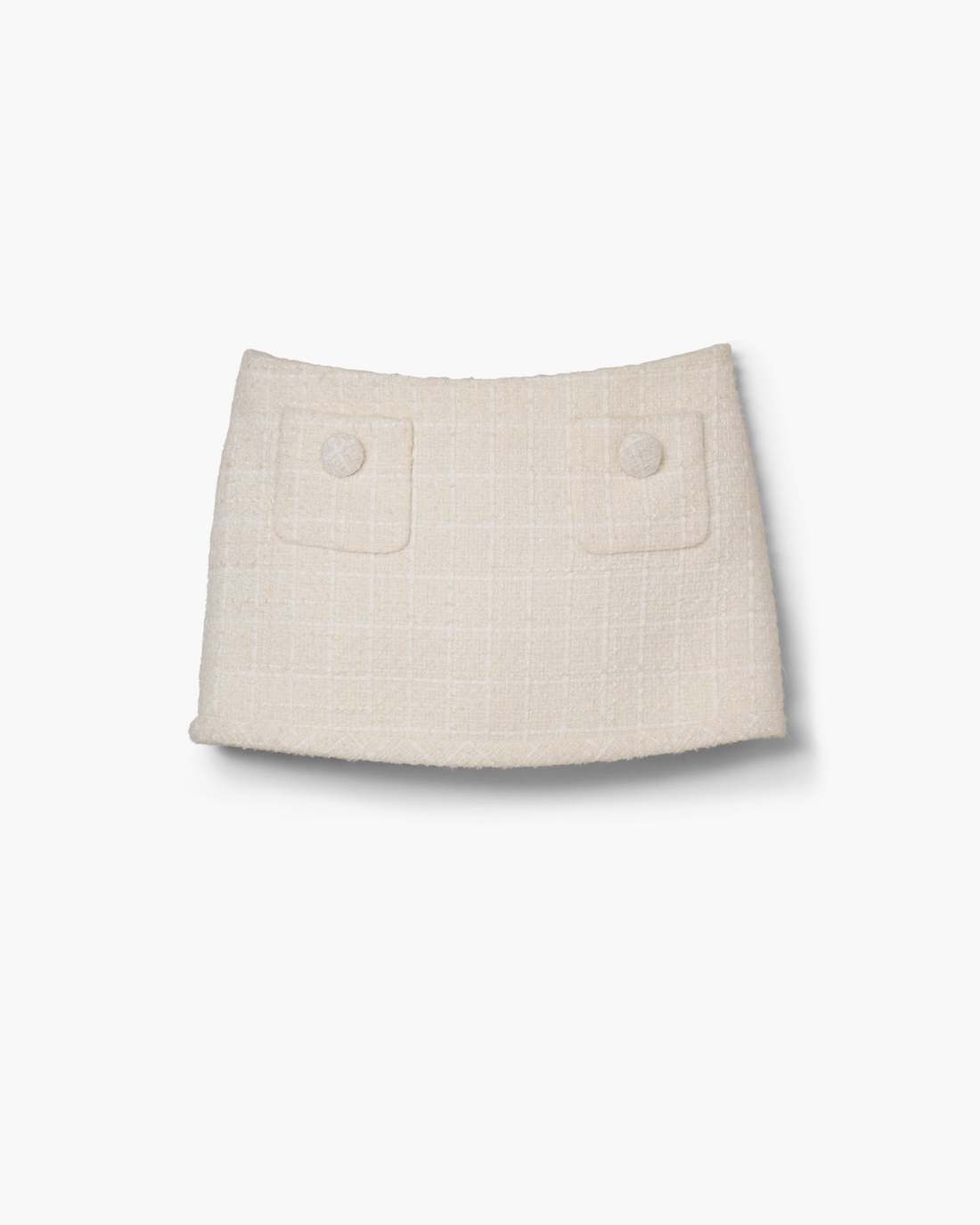 Marc Jacobs Tweed Mini Skirt Ivory